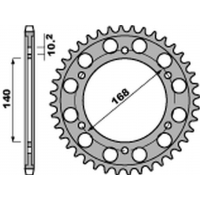 PBR ZĘBATKA TYLNA 4613 47 C45 BMW F 650GS '09-'11, F 800GS/R '09-'20, F 700GS '13-'18 (OTWÓR NA ŚRUBĘ 10,5MM) (JTR3.47) (ŁAŃC. 5