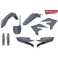POLISPORT WYPRZEDAŻ KOMPLET PLASTIKÓW YAMAHA YZF 250 '19-'23 YZF 450 '18-'22 KOLOR SZARY