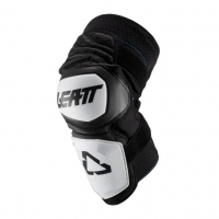 LEATT NAKOLANNIKI OCHRANIACZE KOLAN ENDURO KNEE GUARD WHITE/BLACK KOLOR CZARNY/BIAŁY ROZMIAR L/XL