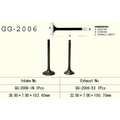 VESRAH ZAWÓR SSĄCY YAMAHA YFM 350 '87-'99 WOLVERINE/BIG BEAR (1 NA POJAZD) (OEM: 3Y1-12111-00,3Y1-12111-01) (1SZT.) (MADE IN JAP