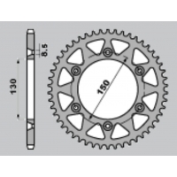 JR WYPRZEDAŻ ZĘBATKA TYLNA ALUMINIOWA T7075 (ERGAL) 270 51 (27051 YAMAHA YZ/YZF '99-'18 WRF '01-'18 (JTR251.51) (ŁAŃC. 520) KOLO