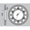 JR WYPRZEDAŻ ZĘBATKA TYLNA ALUMINIOWA T7075 (ERGAL) 270 51 (27051 YAMAHA YZ/YZF '99-'24 WRF '01-'24 (JTR251.51) (ŁAŃC. 520) KOLO