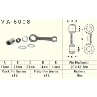 VESRAH KORBOWÓD YAMAHA YZ 80 (YZ80) '93-'01, YZ 85 (YZ85) '02-'18 (VA6008) (MADE IN JAPAN)