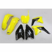 UFO KOMPLET PLASTIKÓW SUZUKI RMZ 250 '10-'18 KOLOR OEM '18 (ŻÓŁTY/CZARNY) (SU416E999W)