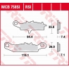 TRW ZF KLOCKI HAMULCOWE KH342 SINTER OFFROAD KAWASAKI KFX 450 / 700 04-14, KVF 700 04-06, PRZÓD
