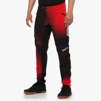 100 PROCENT WYPRZEDAŻ MTB SPODNIE ROWEROWE R-CORE X LE BLACK/RED KOLOR CZARNY/CZERWONY ROZMIAR 34