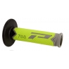 PROGRIP MANETKI PG788 OFF ROAD (22+25MM, DŁ.115MM) KOLOR SZARY/ŻÓŁTY FLUO/ CZARNY (TRÓJSKŁADNIKOWE) (788-254) (PG788/22)