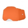100 PROCENT RC2/AC2/ST2 REPLACEMENT LENS - ORANGE - SZYBA/SZYBKA DO GOGLI POJEDYNCZA RACECRAFT 2/ ACCURI 2/ STRATA 2 KOLOR POMAR