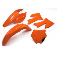 UFO KOMPLET PLASTIKÓW KTM SX / SXF '05-'06 KOLOR OEM (POMARAŃCZOWY) (KT503E999)