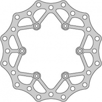 DELTA BRAKING TARCZA HAMULCOWA TYŁ YAMAHA YZ/WR 125 '98-01, YZ/WR 250 '98-'01, YZF/WRF 400/426 '99-01, WAVE ULTRA LIGHT (240X115