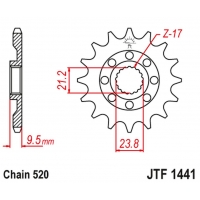 JT ZĘBATKA PRZEDNIA 2133 15 SUZUKI RMZ 450 '05-'12 (213315JT) (ŁAŃC. 520)