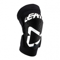 LEATT NAKOLANNIKI OCHRANIACZE KOLAN 3DF 5.0 KNEE GUARD WHITE/BLACK KOLOR BIAŁY/CZARNY ROZMIAR S/M