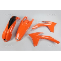 UFO KOMPLET PLASTIKÓW KTM EXC '12-'13 KOLOR OEM (POMARAŃCZOWY) (KT513E999)