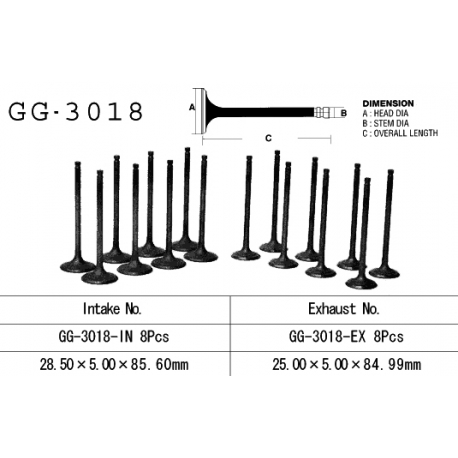 VESRAH ZAWÓR SSĄCY SUZUKI GSF 1200 BANDIT '97-02' GSXR 1100 '86-90' GSX 1100 F/G 88-93 (OEM-12911-06B02) (1SZT.) (MADE IN JAPAN)