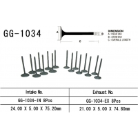 VESRAH ZAWÓR WYDECHOWY HONDA CBR 600F '87-90' (OEM: 14721-MN4-0010) (1SZT.) (MADE IN JAPAN)