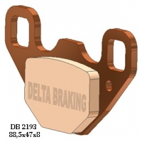 DELTA BRAKING KLOCKI HAMULCOWE KH489 POLARIS RZR 170 '09-'14 TYŁ - ZASTĘPUJĄ DB2193QD-D