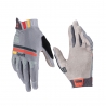 LEATT RĘKAWICE ROWEROWE MTB 2.0 X-FLOW GLOVE TITANIUM KOLOR SZARY ROZMIAR S