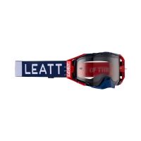 LEATT GOGLE VELOCITY 6.5 GOGGLE ROYAL LIGHT GREY 58% - KOLOR CZERWONY/GRANATOWY SZYBKA DYMIONE LUSTRO SZARA