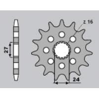 CHT ZĘBATKA PRZEDNIA 2190 16 SUZUKI GSXR 1000 '09-'13 (-1)