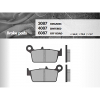 BRENTA KLOCKI HAMULCOWE KH131 SPIEK METALICZNY (ZŁOTE) OFF ROAD TYŁ (FT 6087)