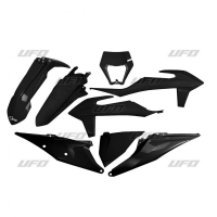 UFO KOMPLET PLASTIKÓW KTM EXC 125 '20-'21, EXC 250 / 300 TPI '20-'23, EXC-F 250 / 350 / 450 / 500 '20-'23 Z OSŁONĄ LAMPY KOLOR C