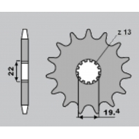 PBR ZĘBATKA PRZEDNIA 433 14 18NC SUZUKI GSF 400 (90-96) (ŁAŃC. 525)