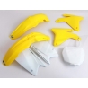 UFO KOMPLET PLASTIKÓW SUZUKI RMZ 450 '05-'06 KOLOR OEM (BIAŁY/ŻÓŁTY) (SU404E999)