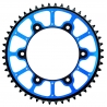 GROSSKOPF WYPRZEDAŻ ZĘBATKA TYLNA PRO EXTREME (STALOWO-ALUMINIOWA - DUAL RING / STEALTH) KOLOR NIEBIESKI 808 48 (80848) SUZUKI D