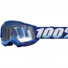 100 PROCENT GOGLE ACCURI 2 BLUE - CLEAR LENS - KOLOR NIEBIESKI/BIAŁY SZYBKA PRZEŹROCZYSTA