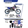 UFO KOMPLET PLASTIKÓW YAKIT324001 PLUS KOMPLET NAKLEJEK (OKLEIN) YAMAHA YZ 125/250 '22 W ZESTAWIE PRZEDNIA TABLICA (YA04860) ORA