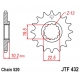 JT ZĘBATKA PRZEDNIA 435 12 SUZUKI RM 250 '87-'12 (43512JT) (ŁAŃC. 520)