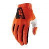100 PROCENT RĘKAWICE CROSS/ENDURO RIDEFIT FLUO ORANGE KOLOR POMARAŃCZOWY FLUO ROZMIAR S STARY KOD: 10014-006-10