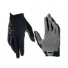 LEATT RĘKAWICE ROWEROWE (DAMSKIE) MTB 1.0 GRIPR GLOVE STEALTH KOLOR CZARNY ROZMIAR M