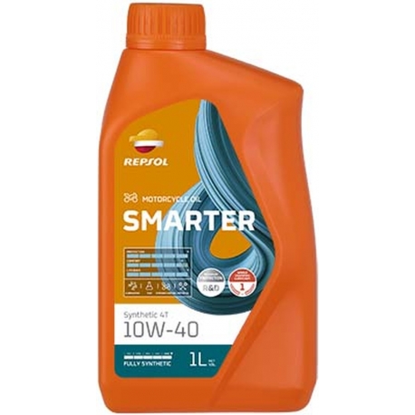 REPSOL OLEJ SILNIKOWY 4T SMARTER SYNTHETIC 10W40 1L MA2 SYNTETYCZNY (12) - ZASTĘPUJE RP163N51