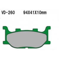 VESRAH KLOCKI HAMULCOWE KH199 SPIEK METALICZNY (ZŁOTE) (MADE IN JAPAN)