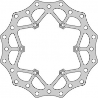 DELTA BRAKING TARCZA HAMULCOWA PRZÓD KTM 2T/4T '91-21, HUSABERG, HUSQVARNA, GAS-GAS '21, WAVE ULTRA LIGHT (260X126,5X3MM) (6X6,5