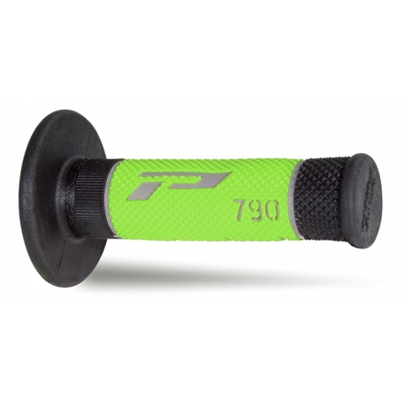 PROGRIP MANETKI PG790 OFF ROAD (22+25MM, DŁ.115MM) KOLOR SZARY/CZARNY/ZIELONY (TRÓJSKŁADNIKOWE) (790-231) (PG790/9)