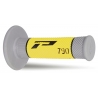PROGRIP MANETKI PG790 OFF ROAD (22+25MM, DŁ.115MM) KOLOR CZARNY/SZARY/ŻÓŁTY (TRÓJSKŁADNIKOWE) (790-236) (PG790/10)