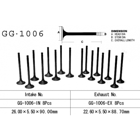 VESRAH ZAWÓR SSĄCY HONDA CB 900F 79-83 (SC01, SC09), CB 1100F/R 82-85 (OEM: 14711-438-000) (1SZT.) (MADE IN JAPAN)