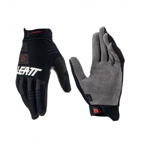 LEATT RĘKAWICE MOTO 2.5 SUBZERO GLOVE BLACK KOLOR CZARNY ROZMIAR M