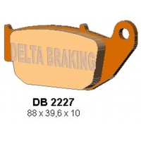 DELTA BRAKING KLOCKI HAMULCOWE KH629 HONDA CBR 125 '11-, CB 125 R / 300 R 18-, CRF 250 L 13-17, SUZUKI GSX-R / S 18-, TYŁ - ZAST