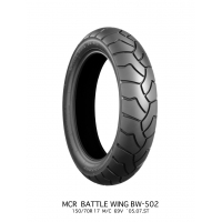 BRIDGESTONE OPONA 150/70R17 BATTLE WING BW502 69V TT G F800GS TYŁ DOT 24/2022