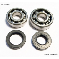 BEARING WORX ŁOŻYSKA WAŁU KORBOWEGO Z USZCZELNIACZAMI YAMAHA YZ 80/85 93-18 (NTN) (MADE IN JAPAN) (24-1023)