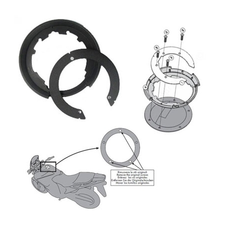 KAPPA MOCOWANIE TANKLOCK DUCATI MULTISTRADA 1200 10-11, BMW K 1200R, 1200RS, R1250GS