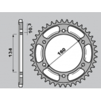 JR WYPRZEDAŻ ZĘBATKA TYLNA ULTRALIGHT UTWARDZANA 4405 46 C45 HONDA CBR 600F SPORT '01-'02, CBR 600 F4I '01-'06 (JTR1307.46)