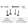 VESRAH ZAWÓR WYDECHOWY HONDA XR 250 R '86-'95 (2 NA POJAZD) (23,5X5,5X96,0 MM) (OEM: 14721-KR6-000) (1SZT.) (MADE IN JAPAN)