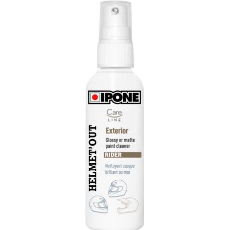 IPONE HELMET OUT CLEANER 100ML SPRAY DO CZYSZCZENIA SKORUPY KASKU (CARELINE) (12)