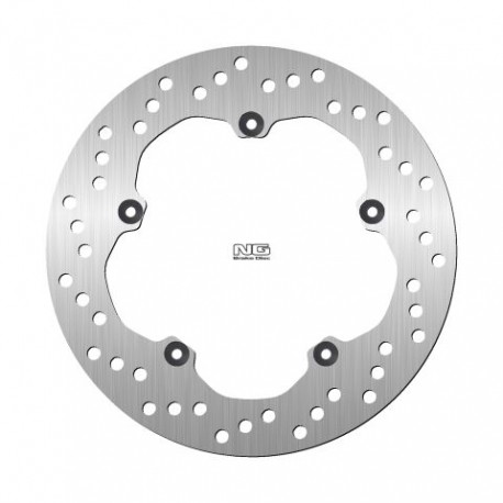 NG TARCZA HAMULCOWA TYŁ PEUGEOT SATELIS 250 '06-13, 300 '12-17, (226X126X4,5MM) (5X6,5MM)