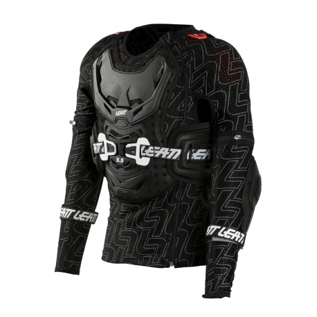 LEATT OCHRANIACZ CIAŁA 5.5 JUNIOR (DZIECIĘCY) BODY PROTECTOR BLACK KOLOR CZARNY ROZMIAR L/XL