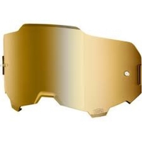 100 PROCENT ARMEGA / ARMATIC REPLACEMENT MIRROR TRUE GOLD LENS - SZYBA/SZYBKA/SZYBKA DO GOGLI ARMEGA / ARMATIC KOLOR ZŁOTE LUSTR